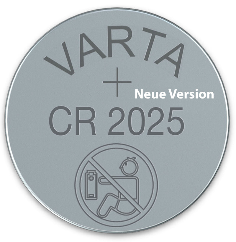 20x VARTA CR2025 Lithium Hochleistungs Knopfzelle 3 Volt im Blister Pack