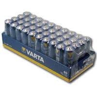 40x Varta Industrial Mignon AA Batterie 4006 LR6 MN1500