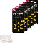 30 Stück XX-Treme Longlife Extra Hörgerätebatterien Typ 10 PR70 ZL4 1,45 Volt