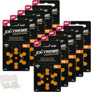 60 Stück XX-Treme Longlife Extra Hörgerätebatterien Typ 13 PR48 ZL2 1,45 Volt