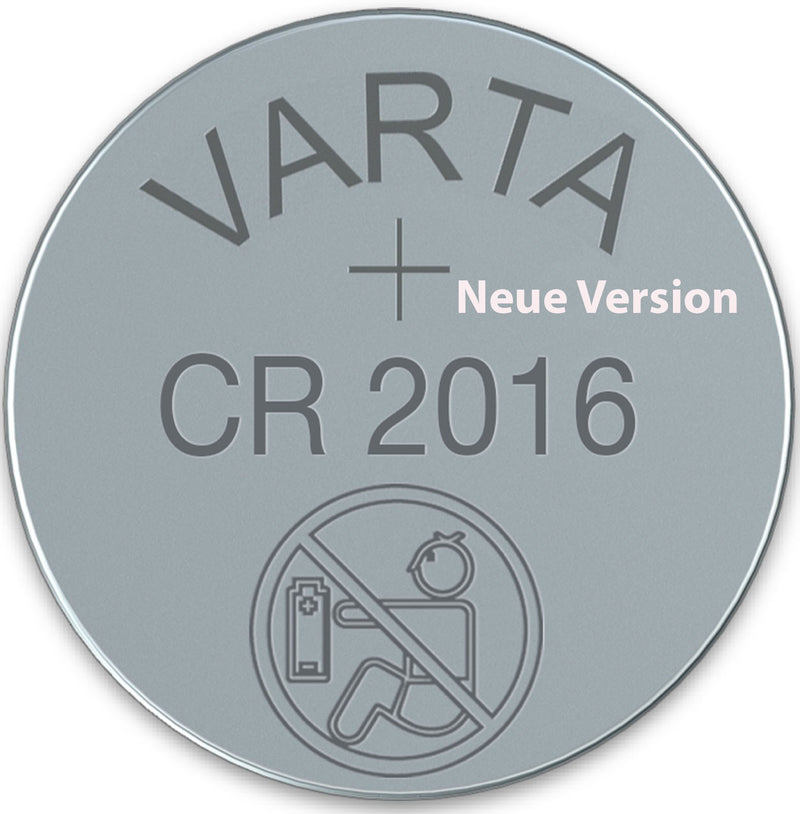 20x VARTA CR2016 Lithium Batterien Elektronik, 3V Batterie, in Blisterverpackung