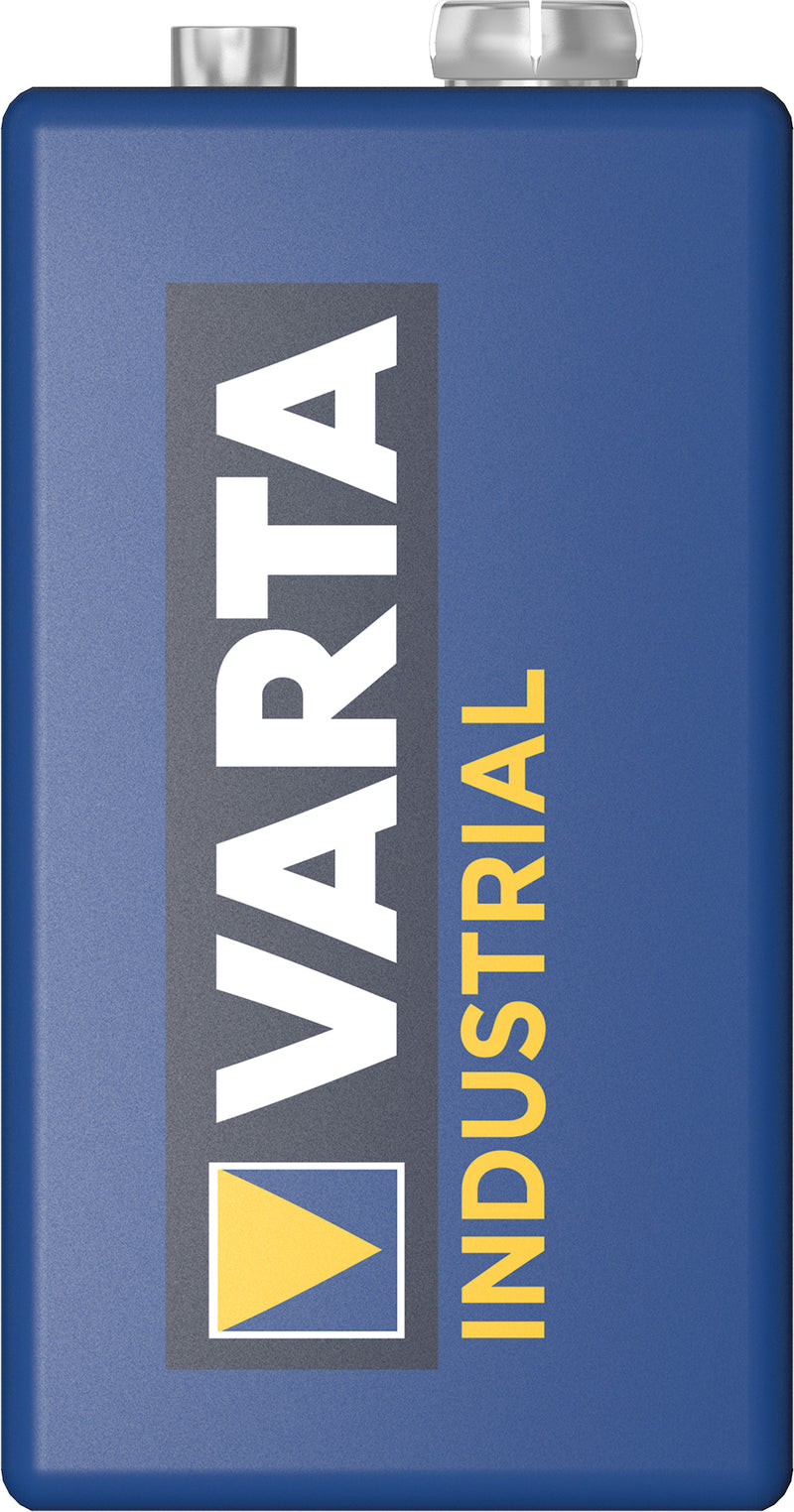 Varta 9V Block Batterie Industrial Pro 4022