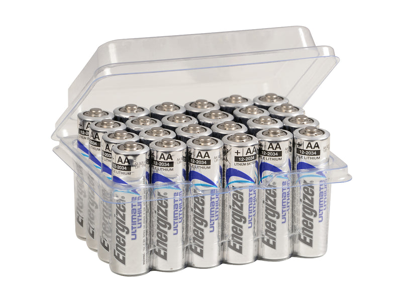 24x Energizer Ultimate Lithium Micro L92 AAA Sonderpack, inkl. Box